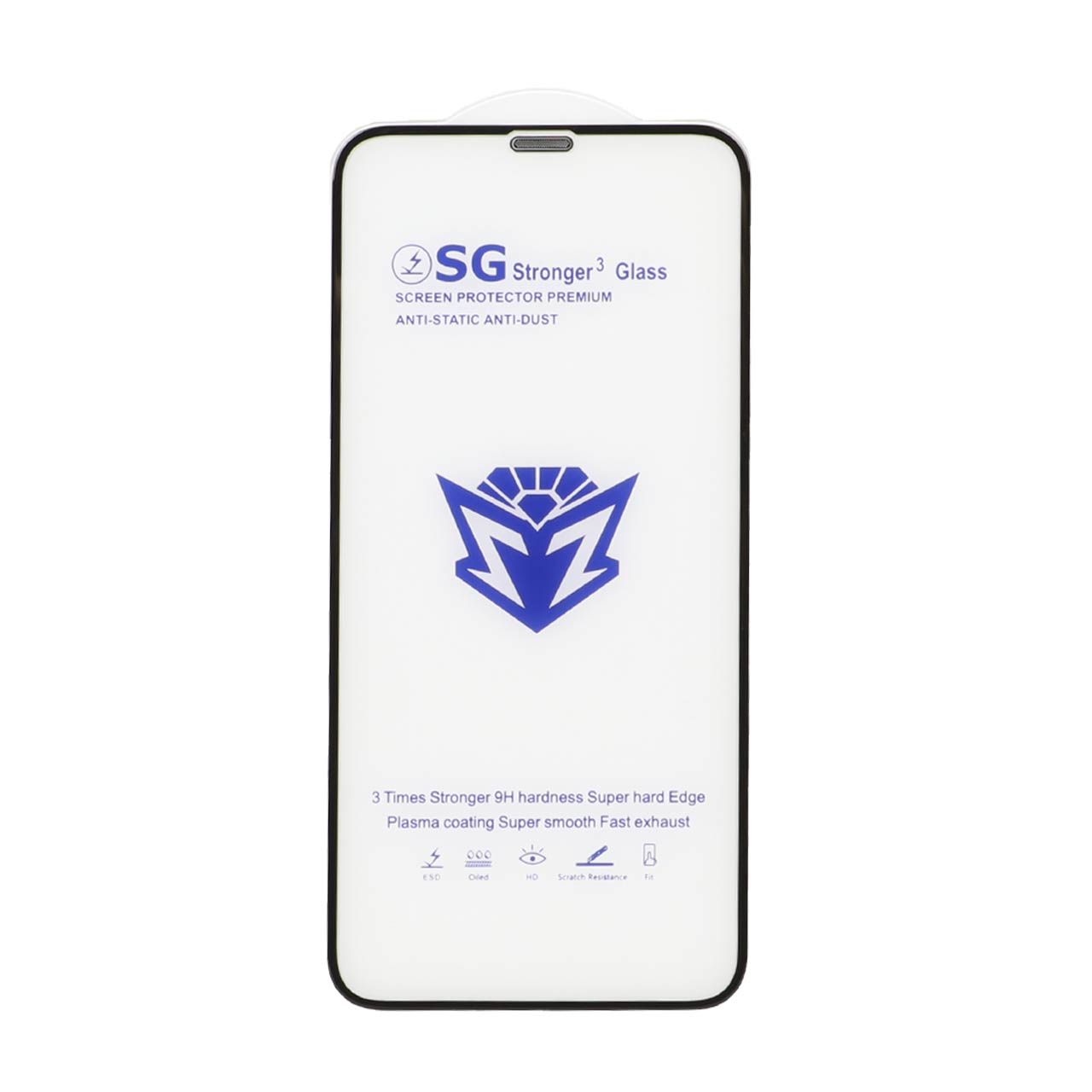 محافظ صفحه نمایش شیشه ای Full Cover Esd-SG مدل iPhone 11 Pro / Xs / X